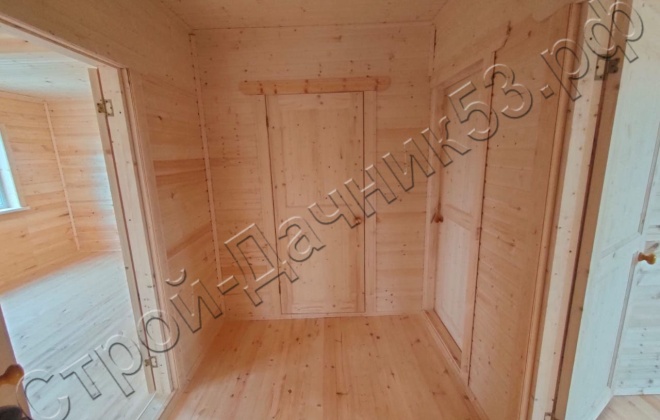 4 Каркасно-щитовой дом   Д-3, 9х8,5м, 67,5  М², Московская область, Можайский район, СНТ «Росинка». (4)